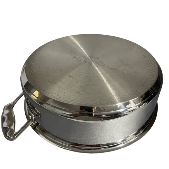 Cuisinart Stainless Steel 3.5 Quart Sautéed Long Handle Pan with Lid - Silver - Picture 4 of 13